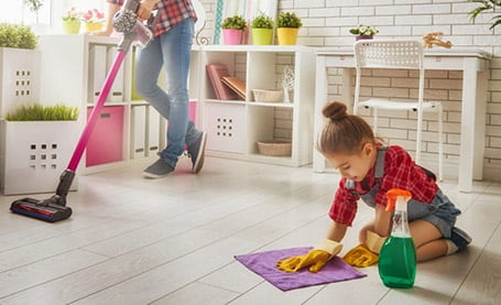 8 روش اساسی برای نظافت سریع منزل